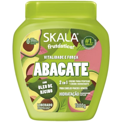 Creme de tratamento 2 em 1 Abacate