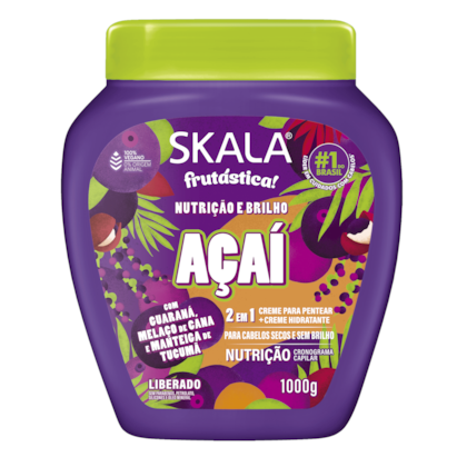 Creme de Tratamento 2 em 1 - Açaí