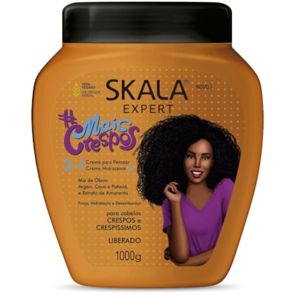 Creme de tratamento #MaisCrespos Skala Cosméticos - Main Image