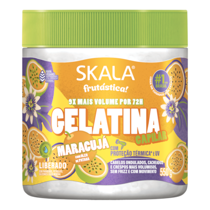 Gelatina Capilar Maracujá