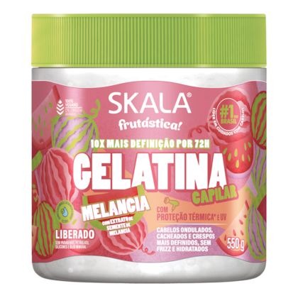 Gelatina Capilar Melancia