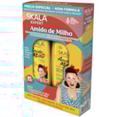 Kit Amido de Milho - Shampoo 325ml e Condicionador 200ml