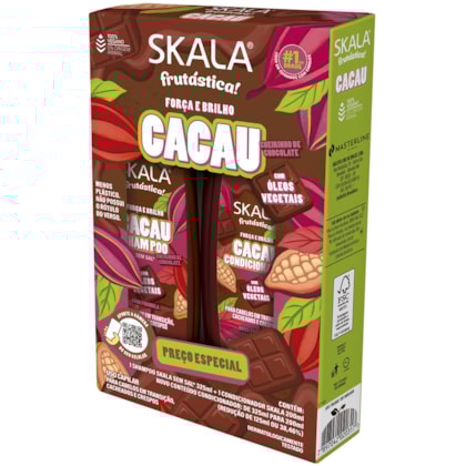 Kit Shampoo e Condicionador Cacau