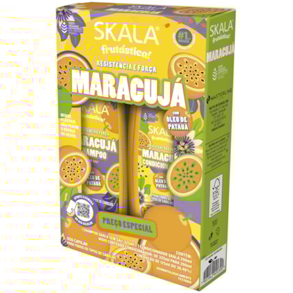Kit Shampoo e Condicionador Maracujá