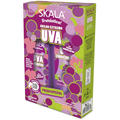 Kit Shampoo e Condicionador Uva