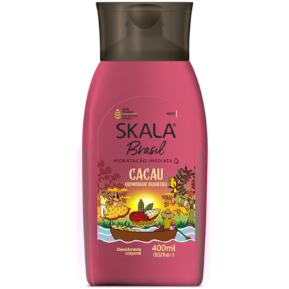 Loção Deo Hidratante Skala Brasil Cacau