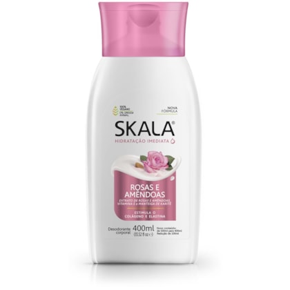 Loção Deo Hidratante Skala Rosas e Amêndoas