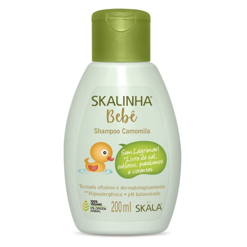 Shampoo Camomila Skalinha Bebê - Skala Cosméticos